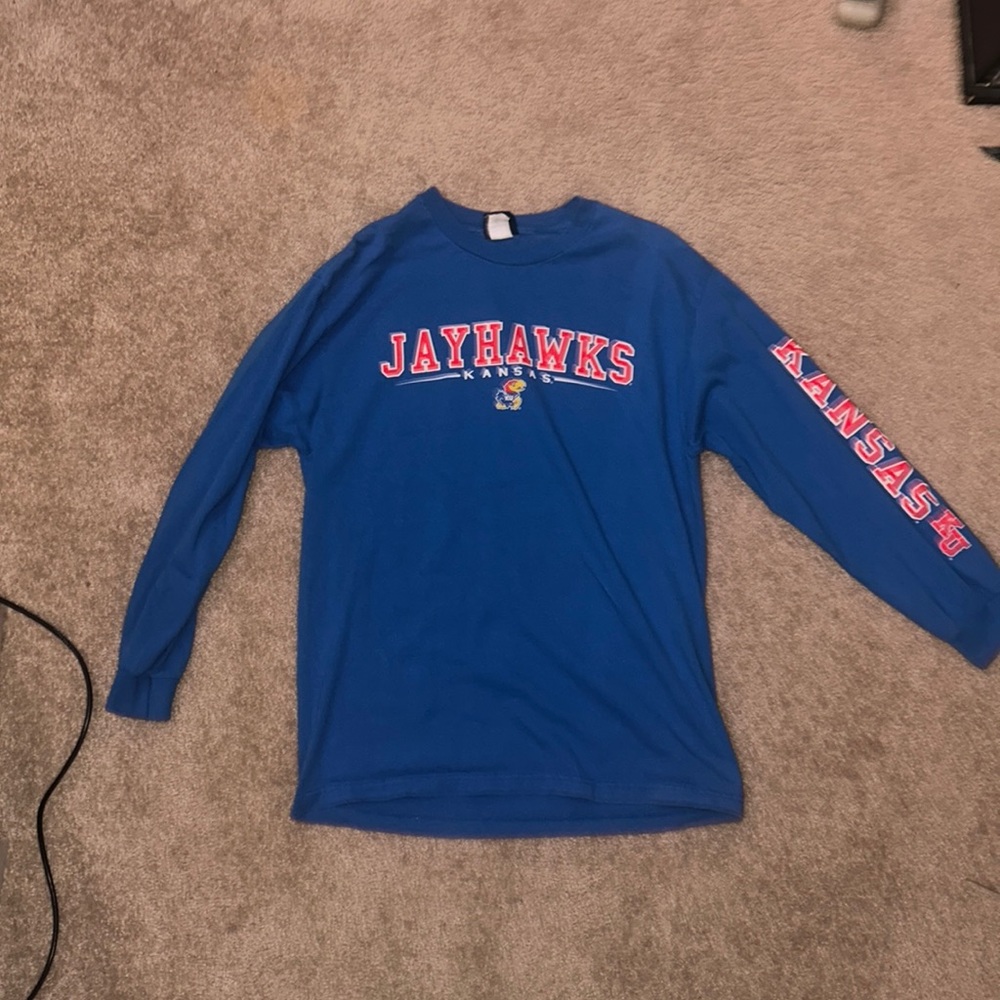 Kansas University Long Sleeve Vintage Shirt